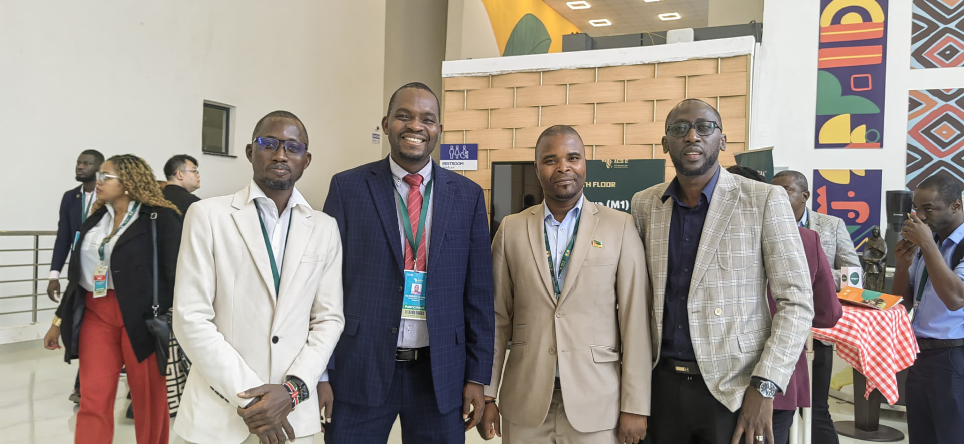 AIMYD team with partners at a continental convening